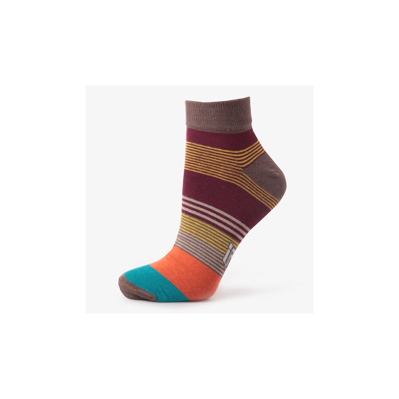 Дамски чорапи SIZEER ЧОРАПИ QUARTER 3PPK ORANGE sisk3501 цвят многоцветен