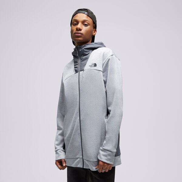 Мъжки суичър THE NORTH FACE СУИТЧЪР С КАЧУЛКА MITT FZ HD LGH nf0a7zhldyx1 цвят сив