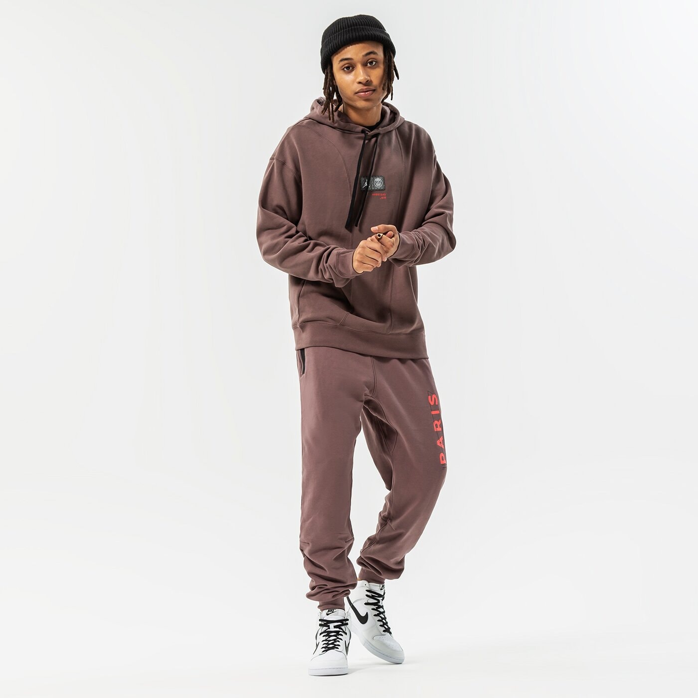 Мъжки панталони JORDAN ПАНТАЛОНИ M J PSG FLC PANT dm3094-291 цвят кафяв