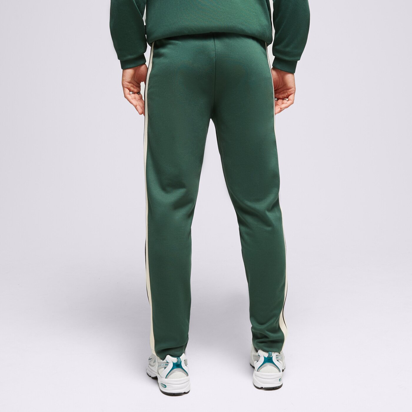 Мъжки панталони ELLESSE ПАНТАЛОНИ LUXOR TRACK PANT DGREEN sht19004502 цвят зелен