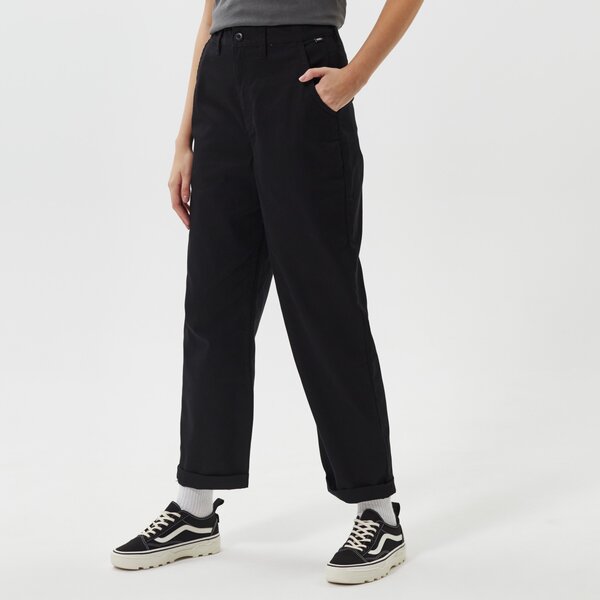 Дамски панталони VANS ПАНТАЛОНИ AUTHENTIC WMN CHINO vn0a5johblk1 цвят черен