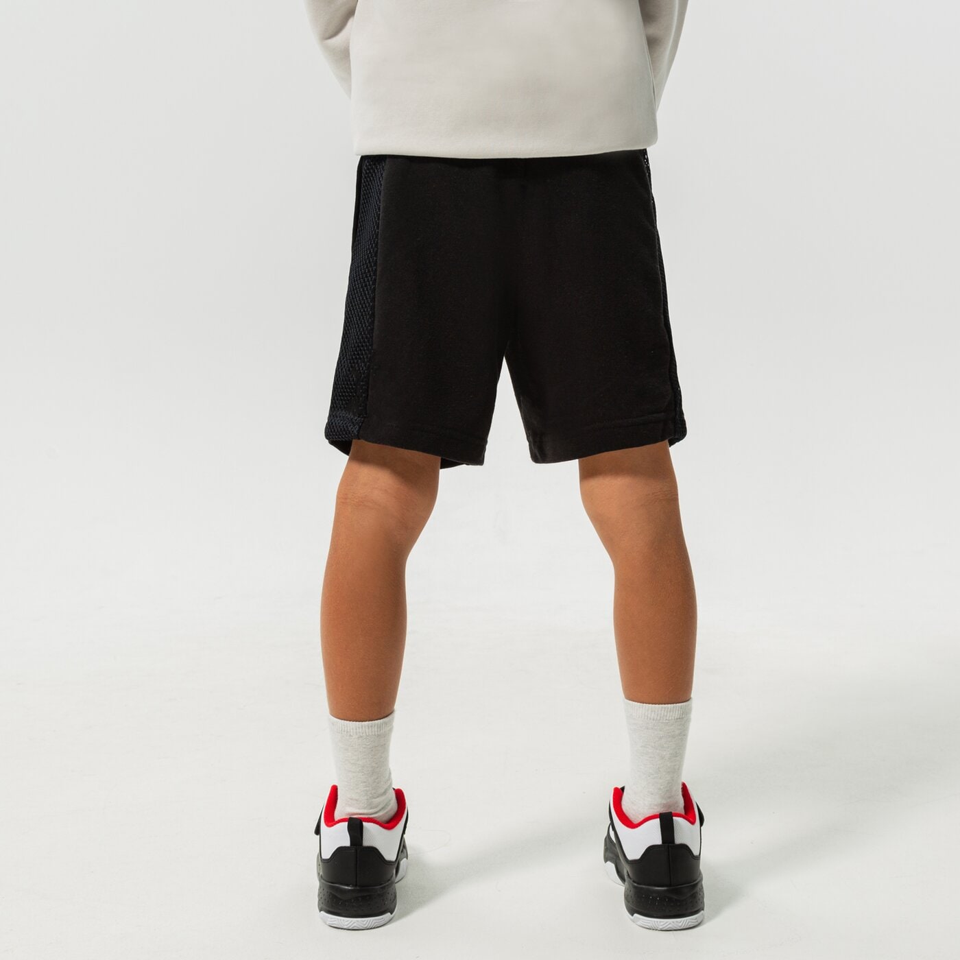  JORDAN ШОРТИ JUMPMAN X NIKE FT SHORT BOY 95b452-023 цвят черен