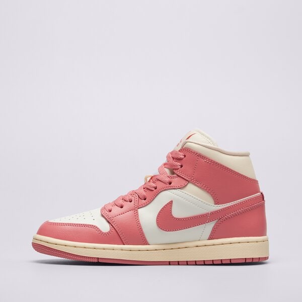 Дамски маратонки JORDAN AIR 1 MID  bq6472-109 цвят бежов