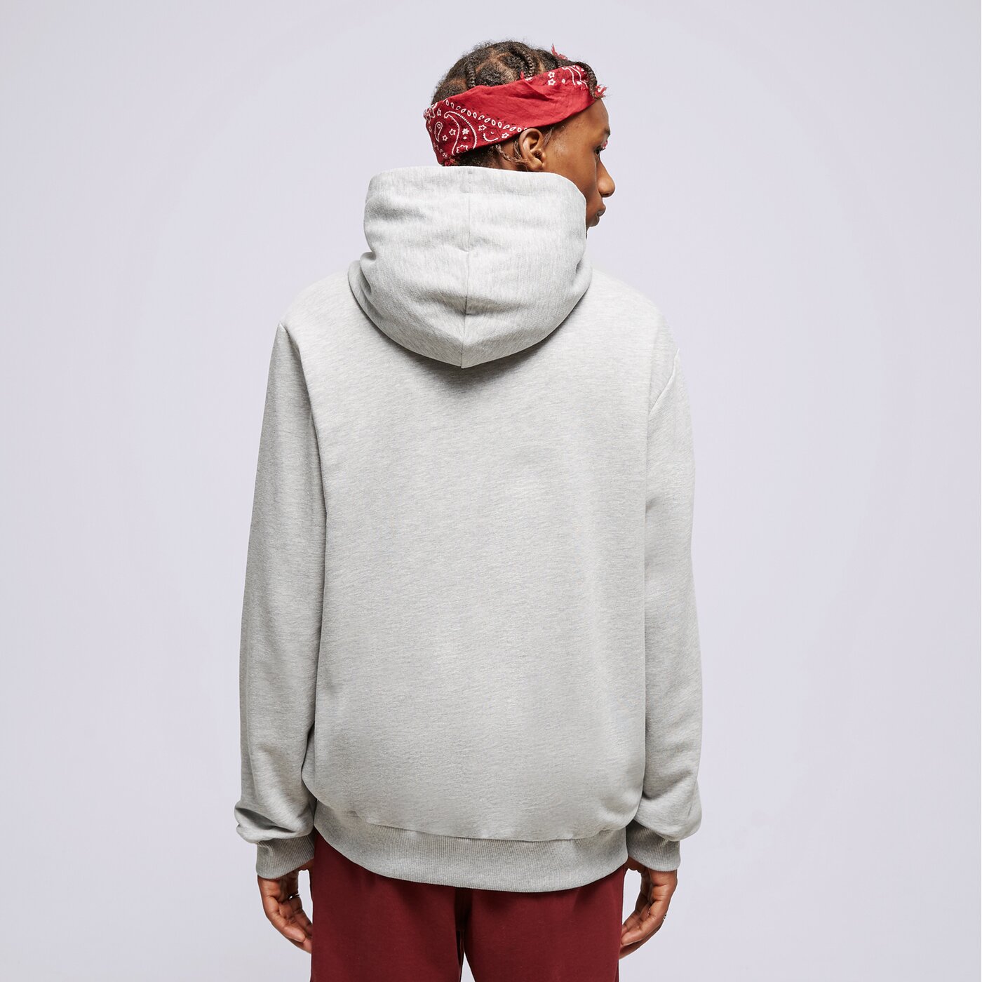 Мъжки суичър NEW ERA СУИТЧЪР С КАЧУЛКА NBA TEAM LOGO LAKERS LOS ANGELES L 60357040 цвят сив