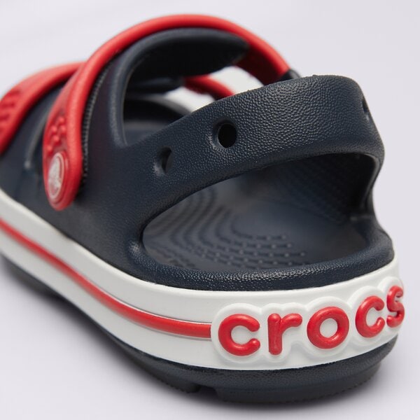 Детски чехли и сандали CROCS CROCBAND CRUISER SANDAL T 209424-4ot цвят тъмносин