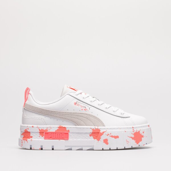 Дамски маратонки PUMA MAYZE PAINT SPLASH WNS PUMA 387143-01 цвят бял