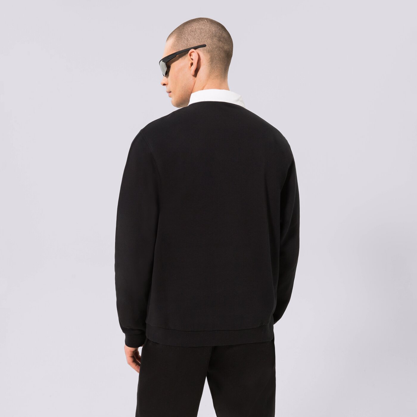 Мъжка тениска NIKE ТЕНИСКА M NK CLUB BB LS ТЕНИСКА ТИП ПОЛО dx0537-010 цвят черен