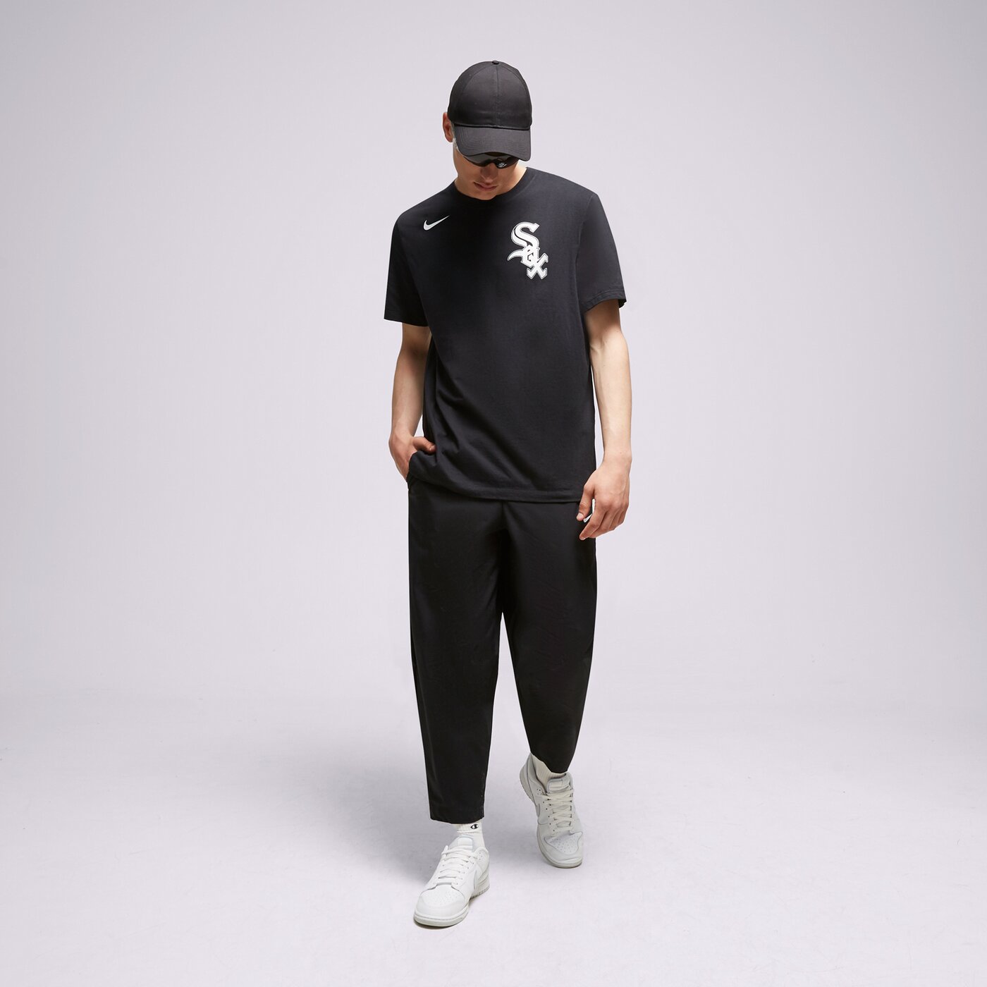 Мъжка тениска NIKE ТЕНИСКА CHICAGO WHITE SOX MLB n199-00a-rx-m3x цвят черен