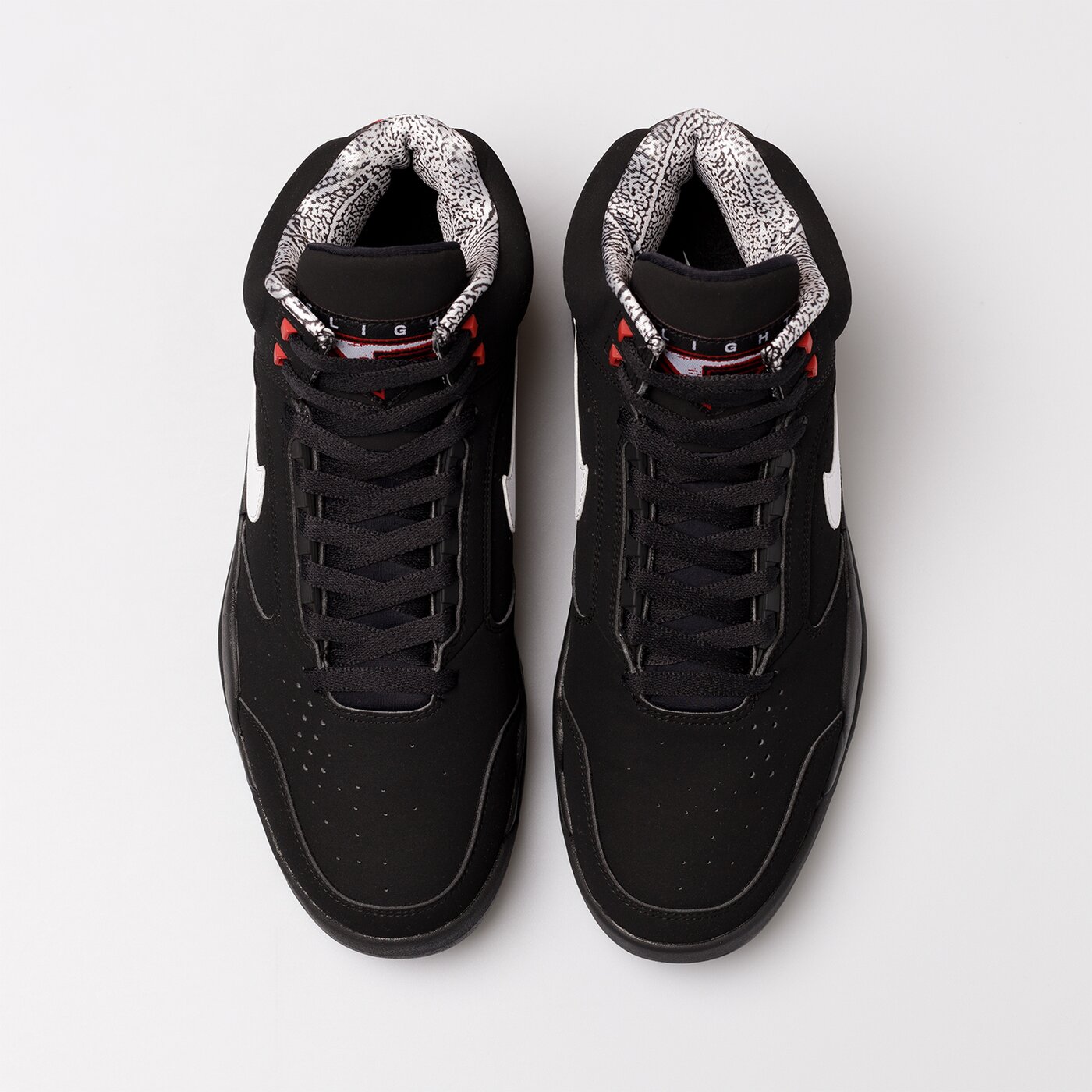 Мъжки маратонки NIKE AIR FLIGHT LITE MID dq7687-003 цвят черен