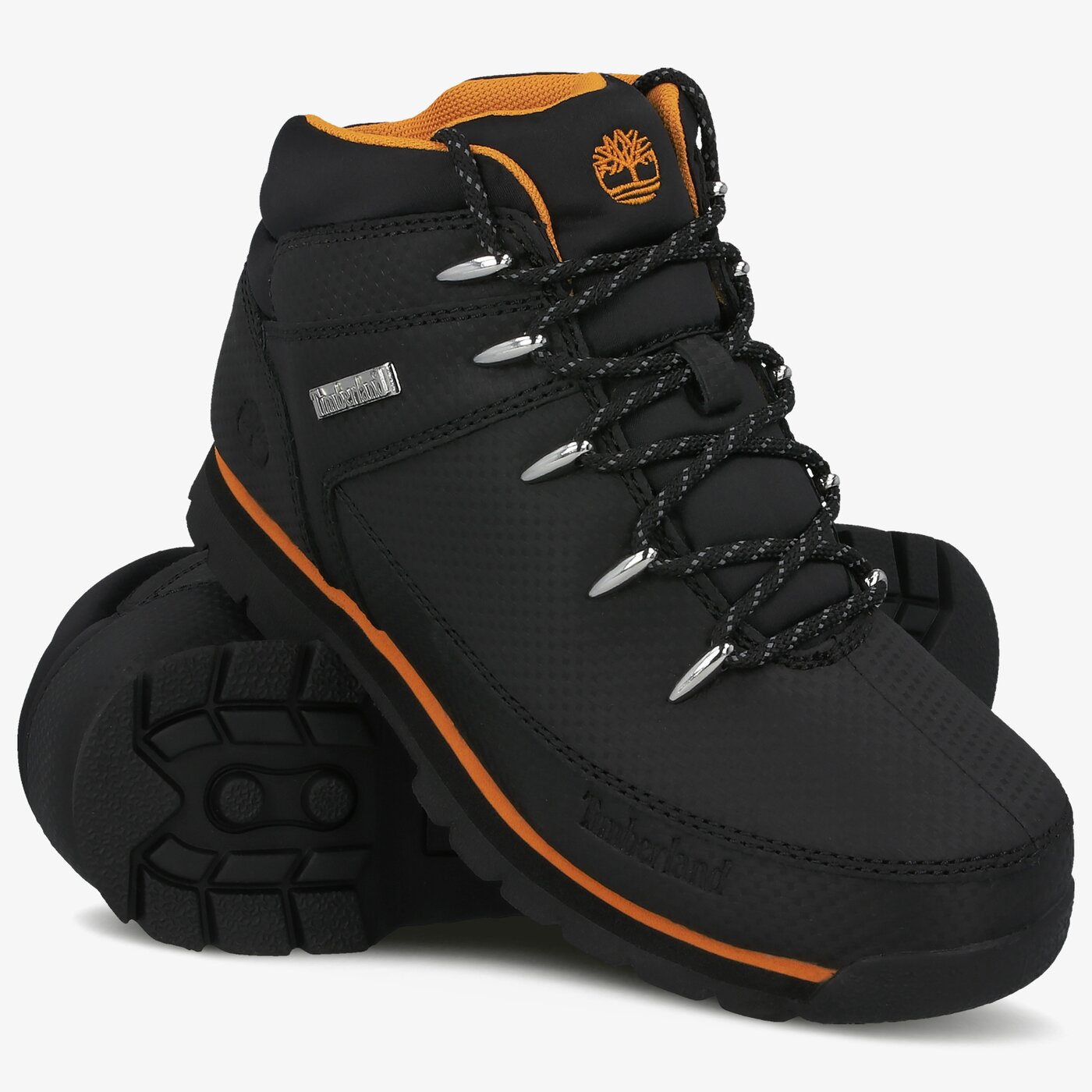 Детски зимни обувки TIMBERLAND EURO SPRINT  tb0a2ext0011 цвят черен