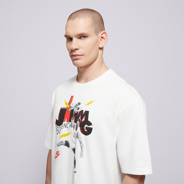 Мъжка тениска JORDAN ТЕНИСКА M J BRAND JAM 85 SS CREW hj2929-100 цвят бял