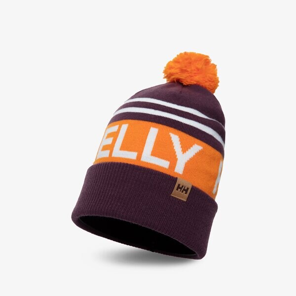 Дамска зимна шапка HELLY HANSEN ШАПКА RIDGELINE BEANIE 67150670 цвят виолетов