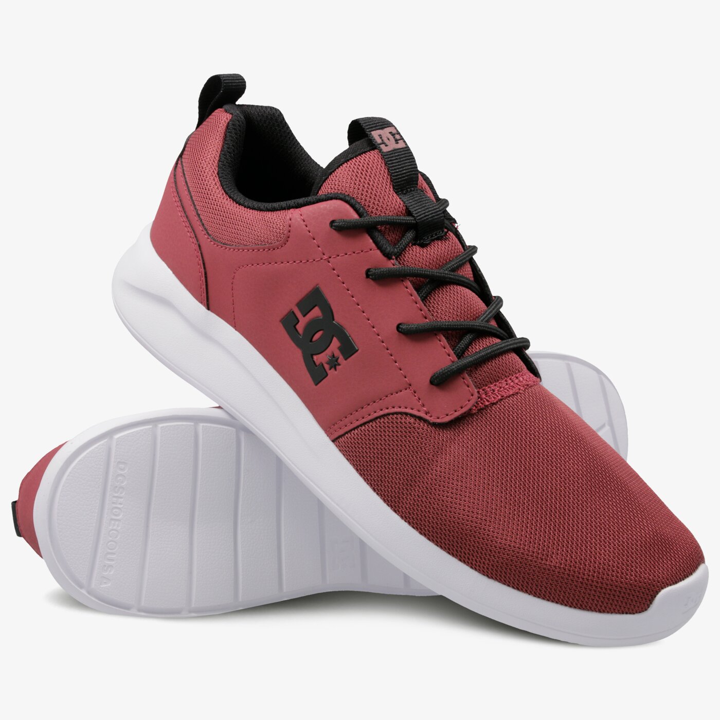 Мъжки маратонки DC MIDWAY SN adys700096bur цвят бордо