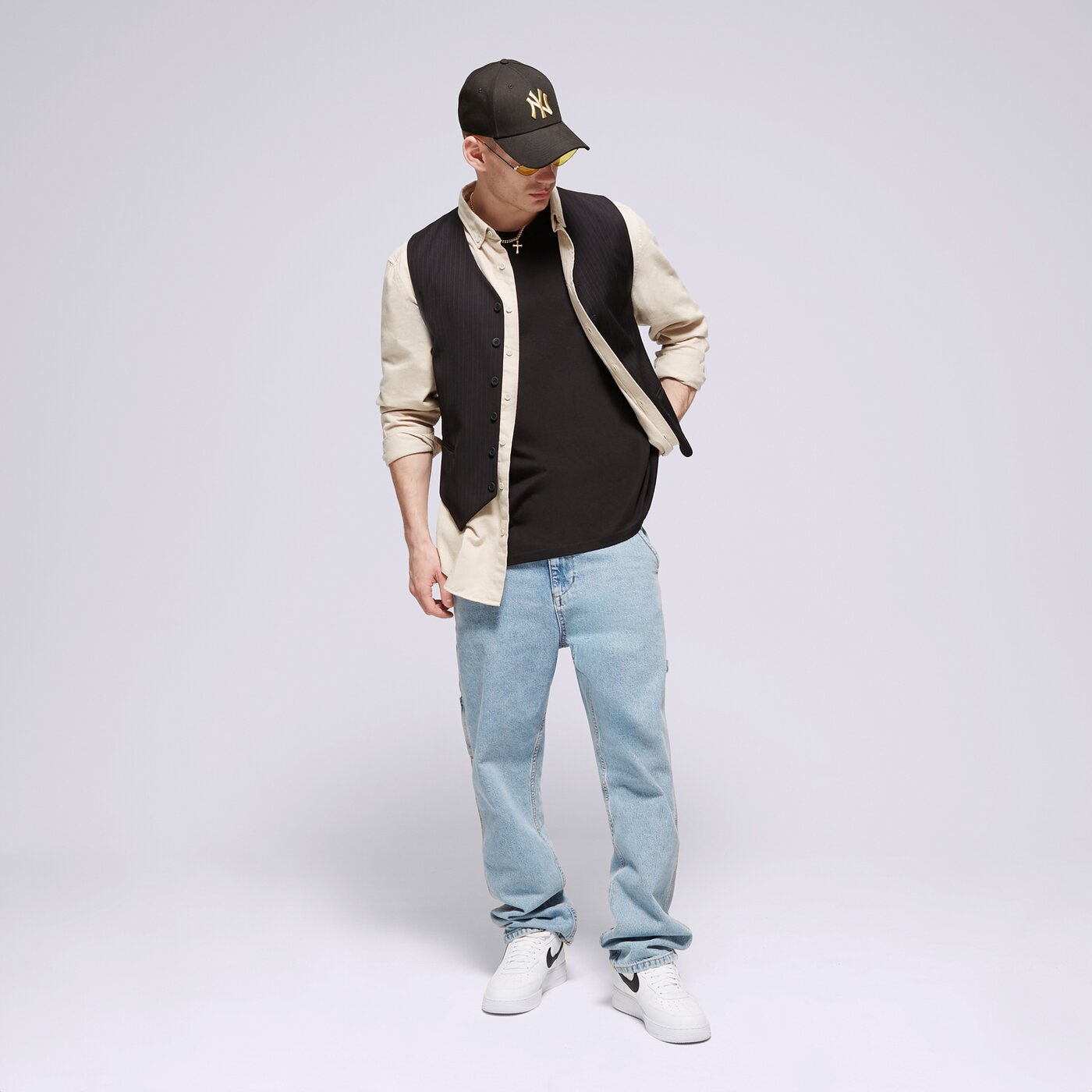 Мъжка тениска ALPHA INDUSTRIES ТЕНИСКА ALPHA ESSENTIALS RL T 14650403 цвят черен