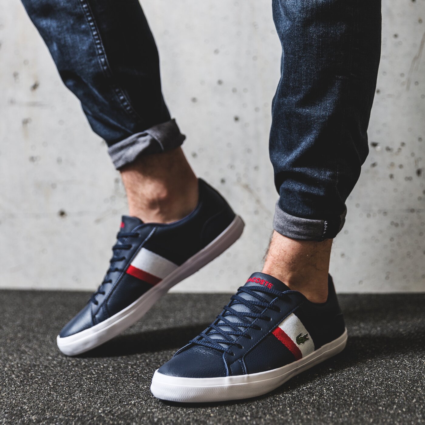 Мъжки маратонки LACOSTE LEROND 119 3 CMA 737cma00457a2 цвят тъмносин