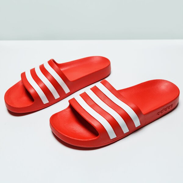 Мъжки чехли и сандали ADIDAS ADILETTE AQUA f35540 цвят червен