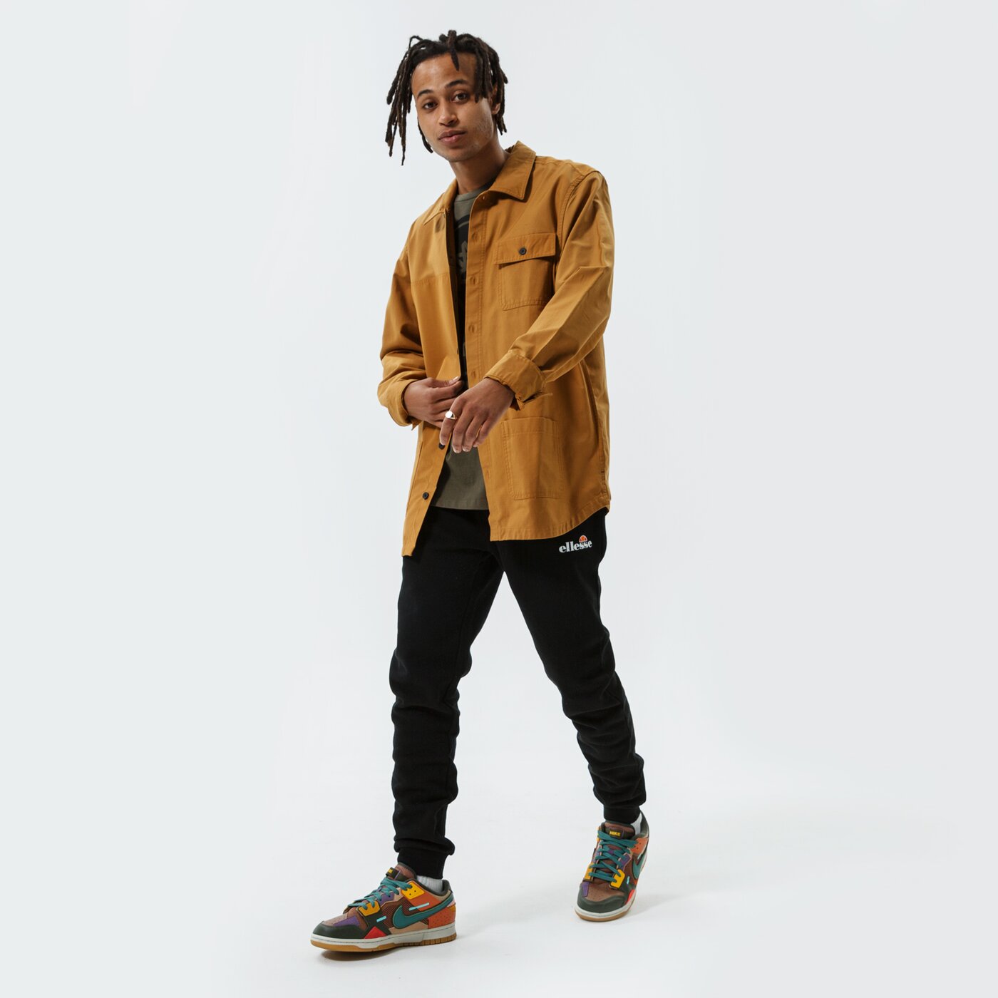 Мъжка тениска TIMBERLAND ТЕНИСКА YC SS STACK LOGO TEE STACK LOGO TEE tb0a2aj1z281 цвят каки