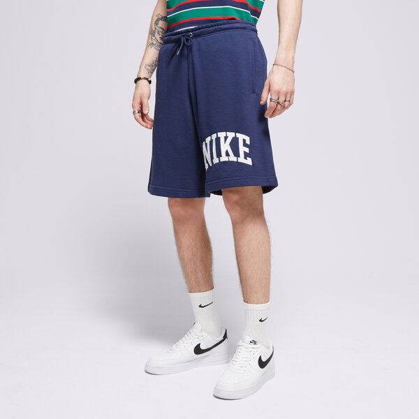 Мъжки къси панталони NIKE ШОРТИ M NK CLUB FT SHORT APLQ ARCH fq4092-410 цвят тъмносин