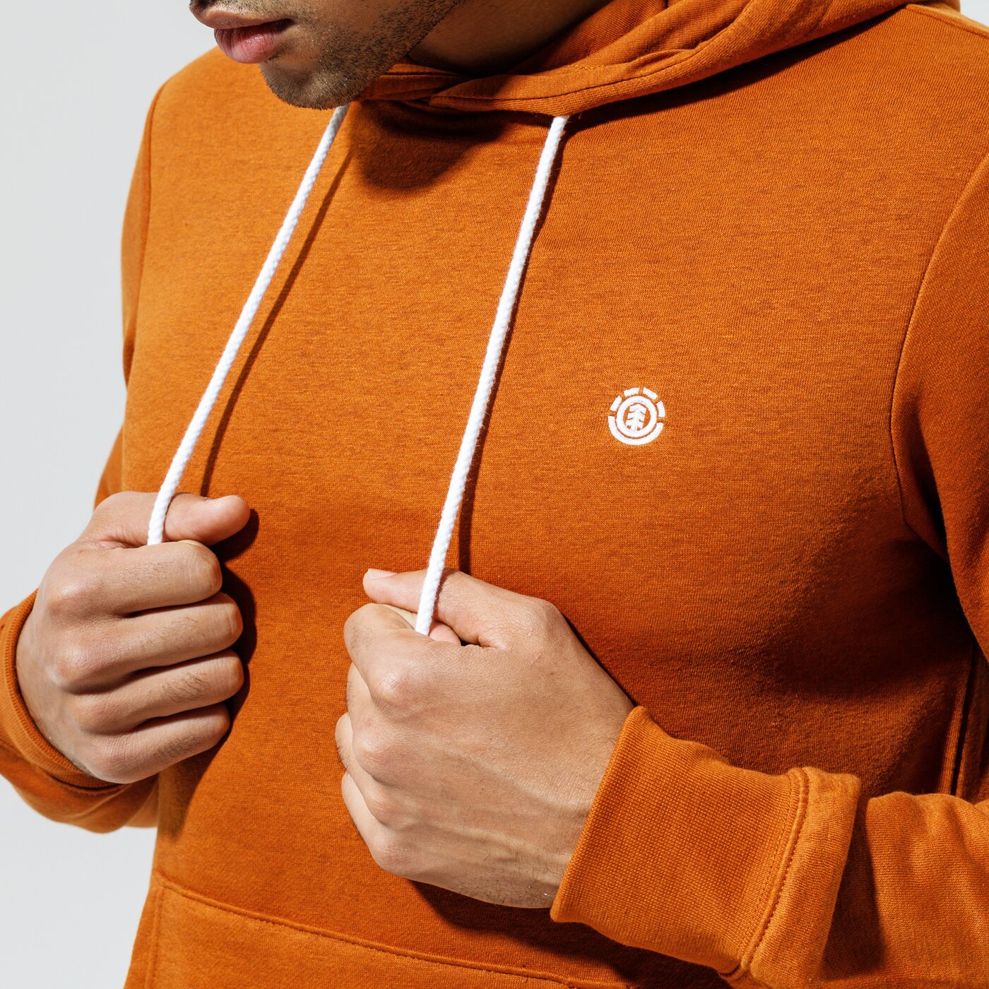 Мъжки суичър ELEMENT СУИТЧЪР С КАЧУЛКА CORNELL CLASSIC HO w1hob73700 цвят кафяв