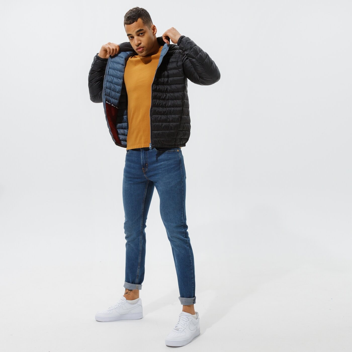 Мъжко преходно яке CHAMPION ЯКЕ JACKET 215644kk001 цвят черен