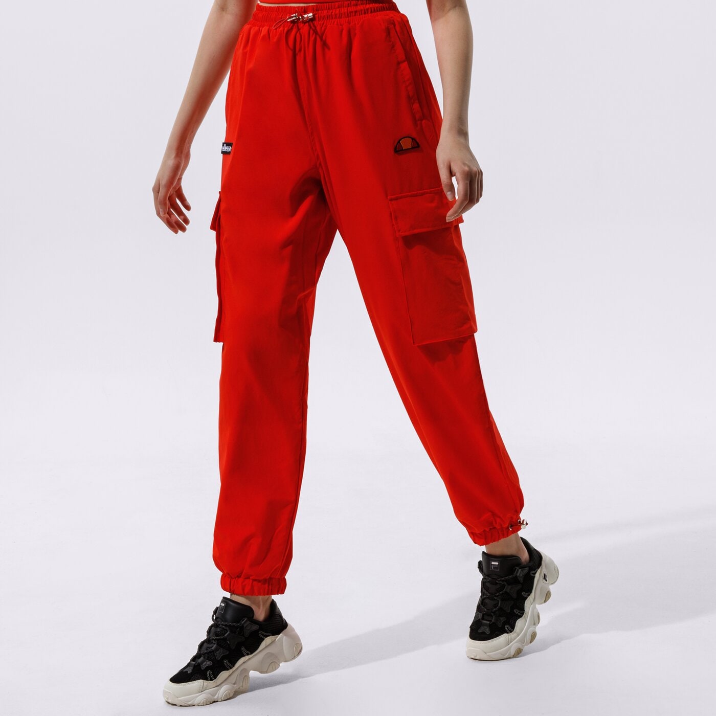 Дамски панталони ELLESSE ПАНТАЛОНИ ROSANA TRACK PANT RED sgi11088823 цвят червен