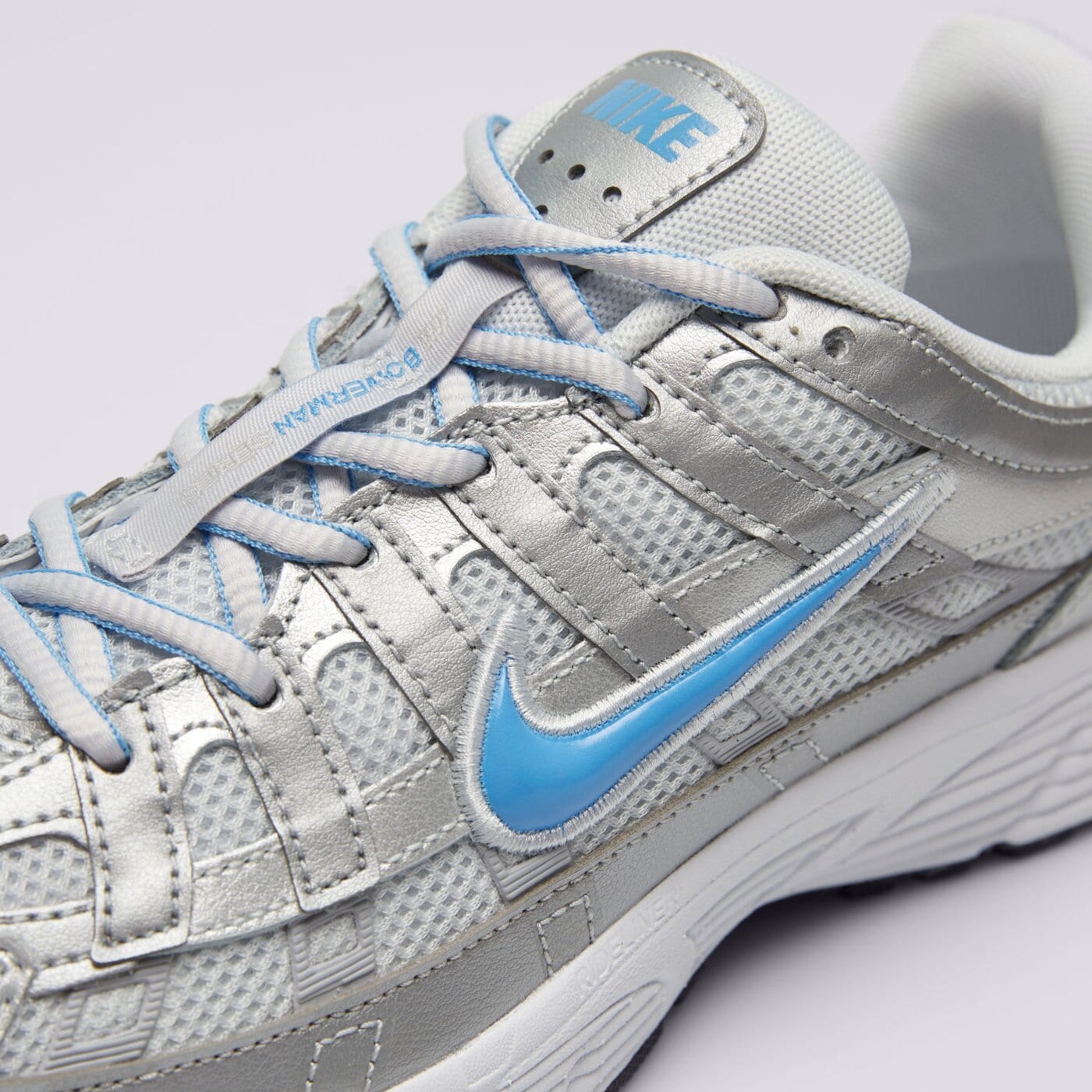 Детски маратонки NIKE P-6000 BG hv5064-007 цвят сребърен