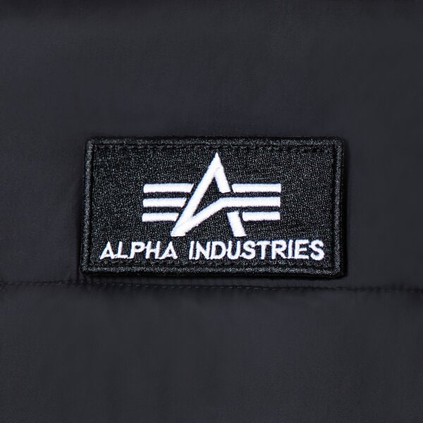 Мъжко зимно яке ALPHA INDUSTRIES ЯКЕ ПУХЕН HOODED 118113-03 цвят черен