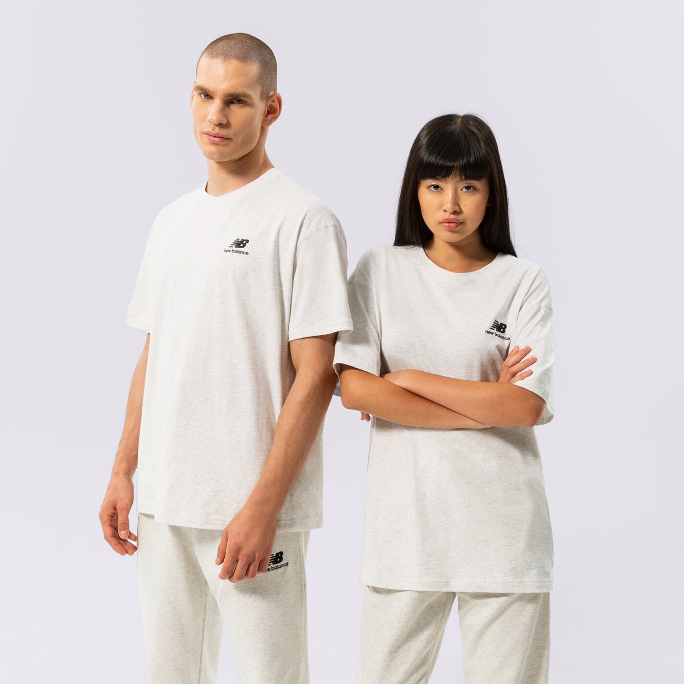 Мъжка тениска NEW BALANCE ТЕНИСКА NB ESSENTIALS UNI-SSENTIALS TEE ut21503sah цвят сив