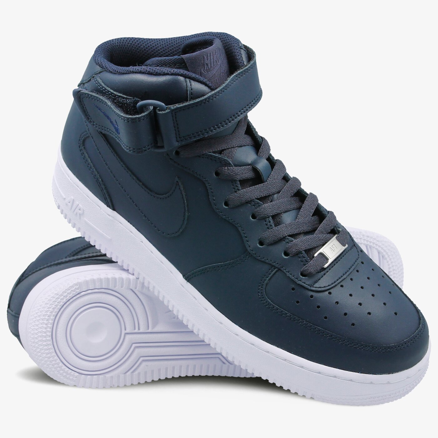 Мъжки маратонки NIKE AIR FORCE 1 MID '07  315123-415 цвят тъмносин