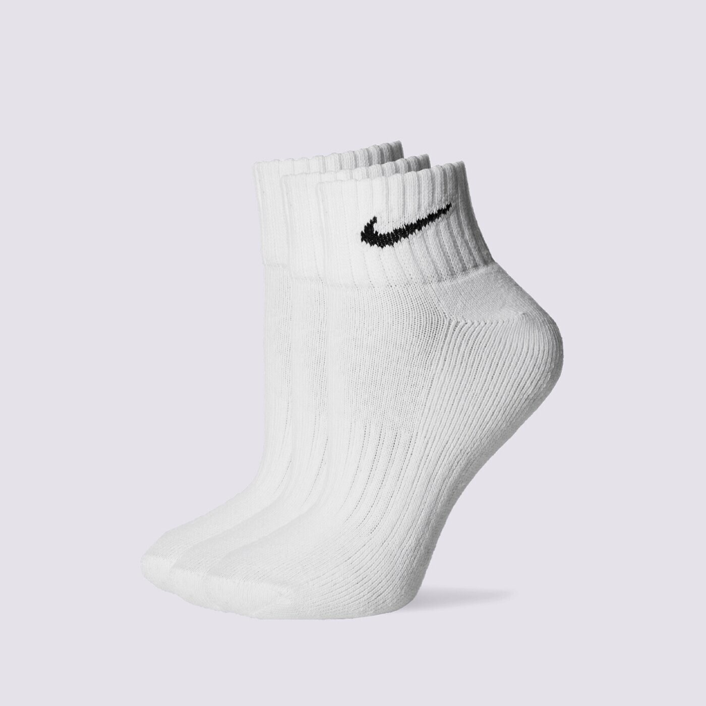 Дамски чорапи NIKE ЧОРАПИ CUSH QT 3PR sx4926-101 цвят бял