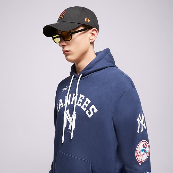 Мъжки суичър NIKE СУИТЧЪР С КАЧУЛКА NEW YORK YANKEES MLB nkmz-44b-n27-0qe цвят тъмносин