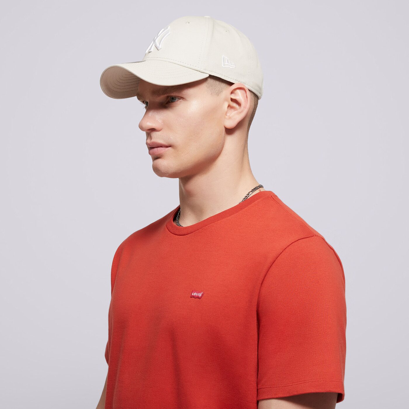 Мъжка тениска LEVI'S ТЕНИСКА SS ORIGINAL HM TEE REDS 56605-0298 цвят червен