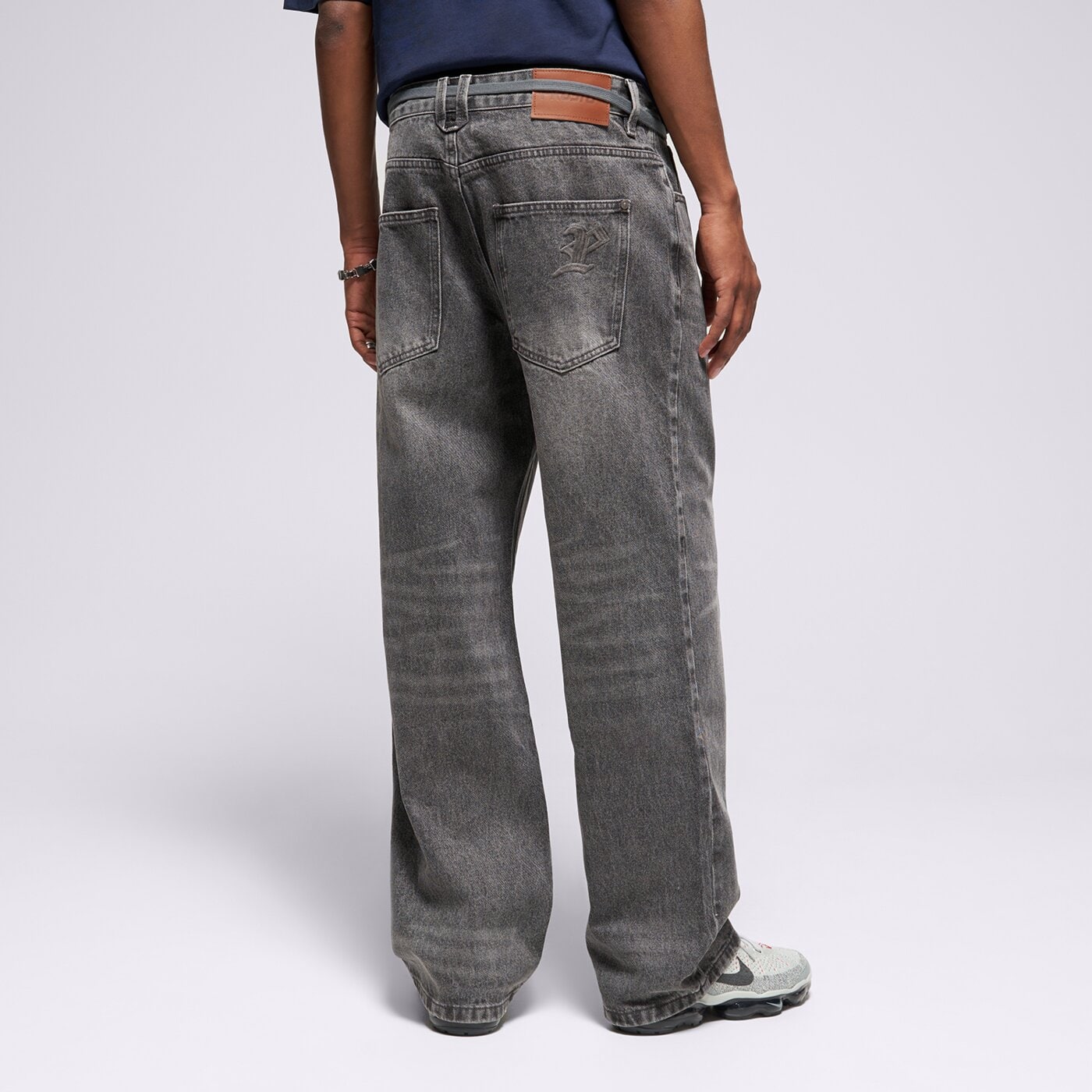 Мъжки панталони PROSTO ДЪНКОВИ ПАНТАЛОНИ BAGGY TARMAC LIGHT GRAY kl252mpan3011 цвят сив