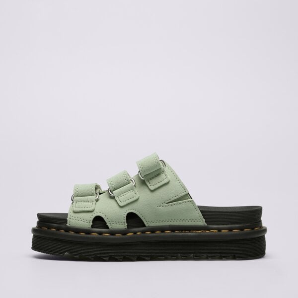 Дамски чехли и сандали DR.MARTENS RAINE SLIDE 40521300 цвят зелен