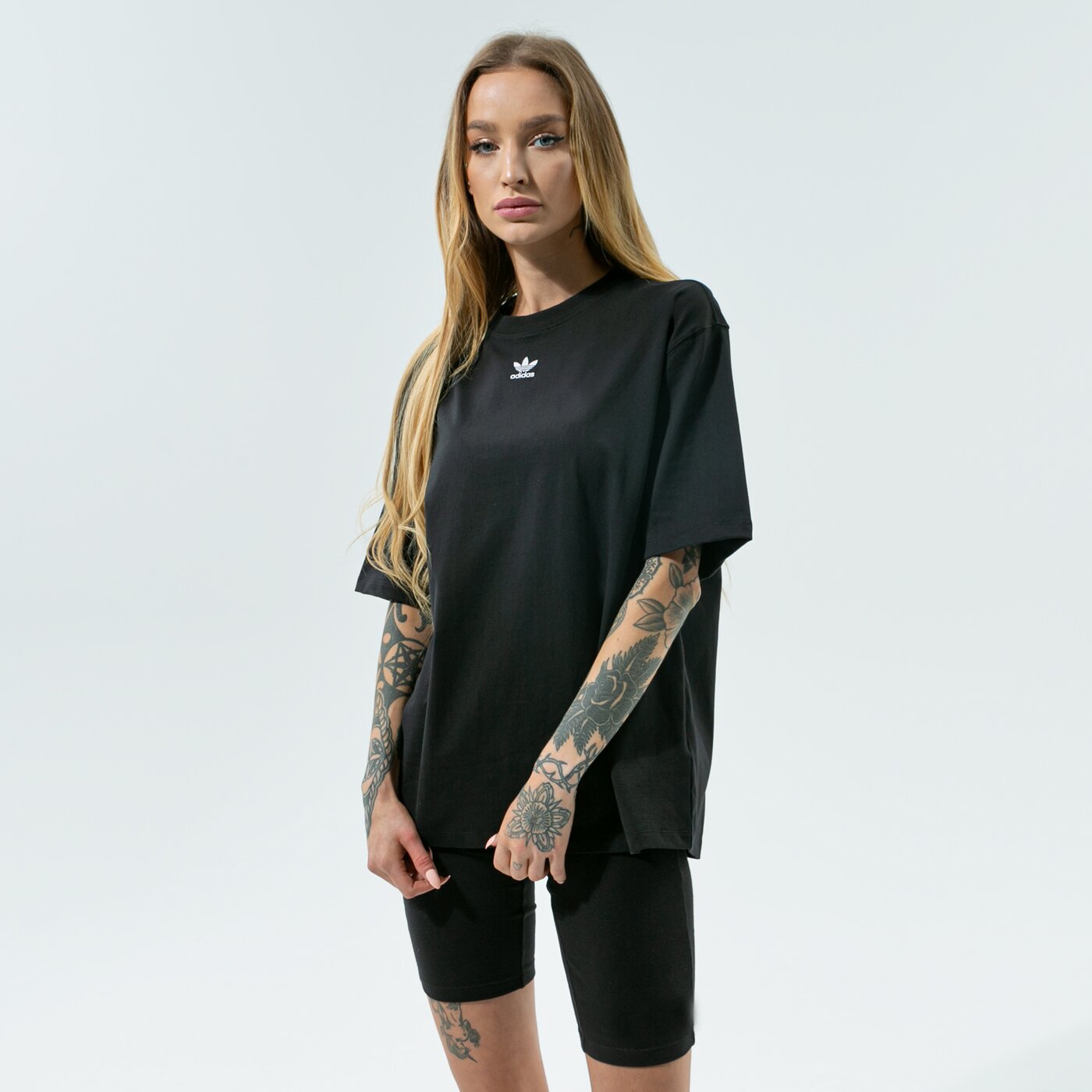 Дамска тениска ADIDAS ТЕНИСКА TEE h06649 цвят черен