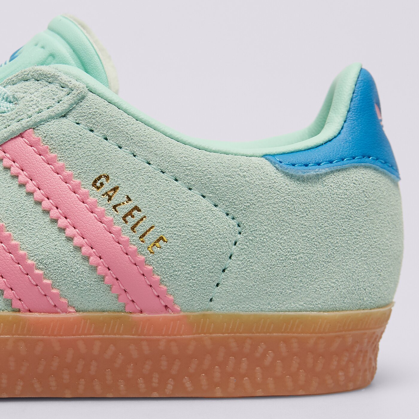 Детски маратонки ADIDAS GAZELLE CF EL I jp7135 цвят мента