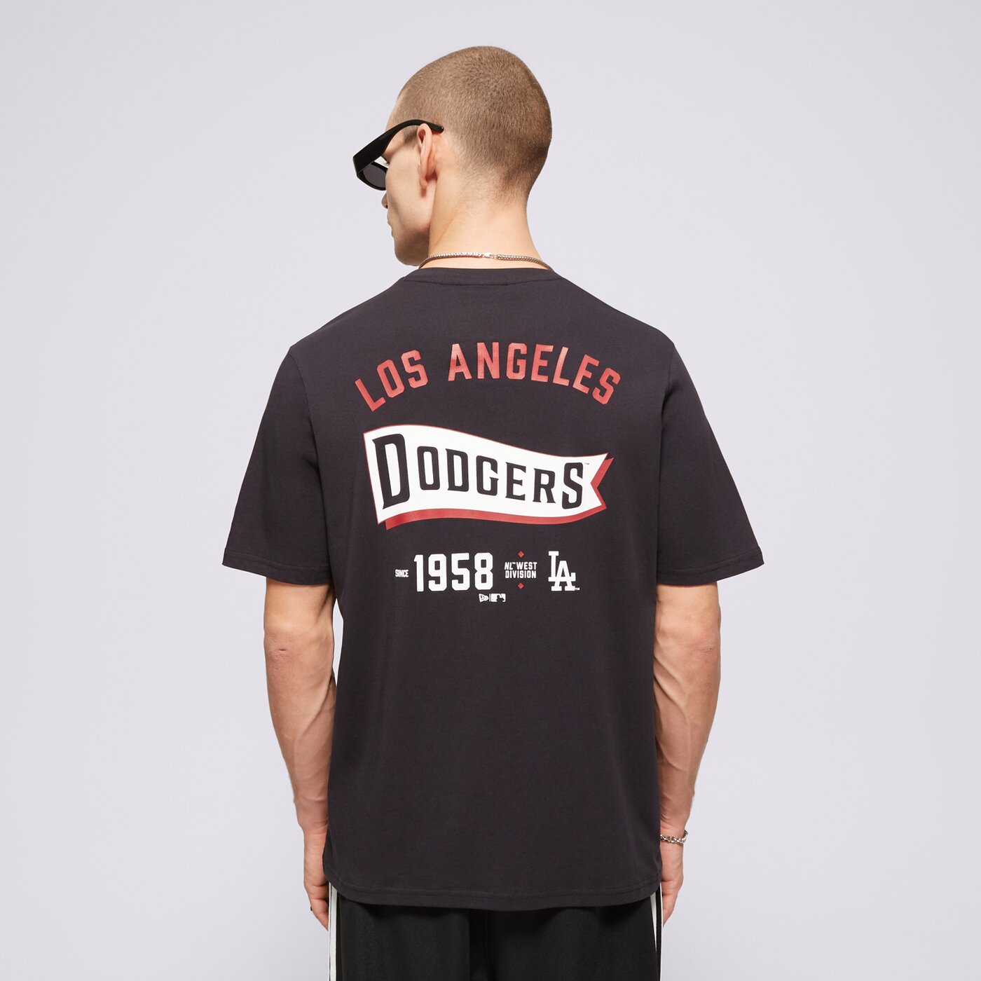 Мъжка тениска NEW ERA ТЕНИСКА MLB PENNANT LA DODGERS LOS ANGELES DODGERS 60596213 цвят тъмносин