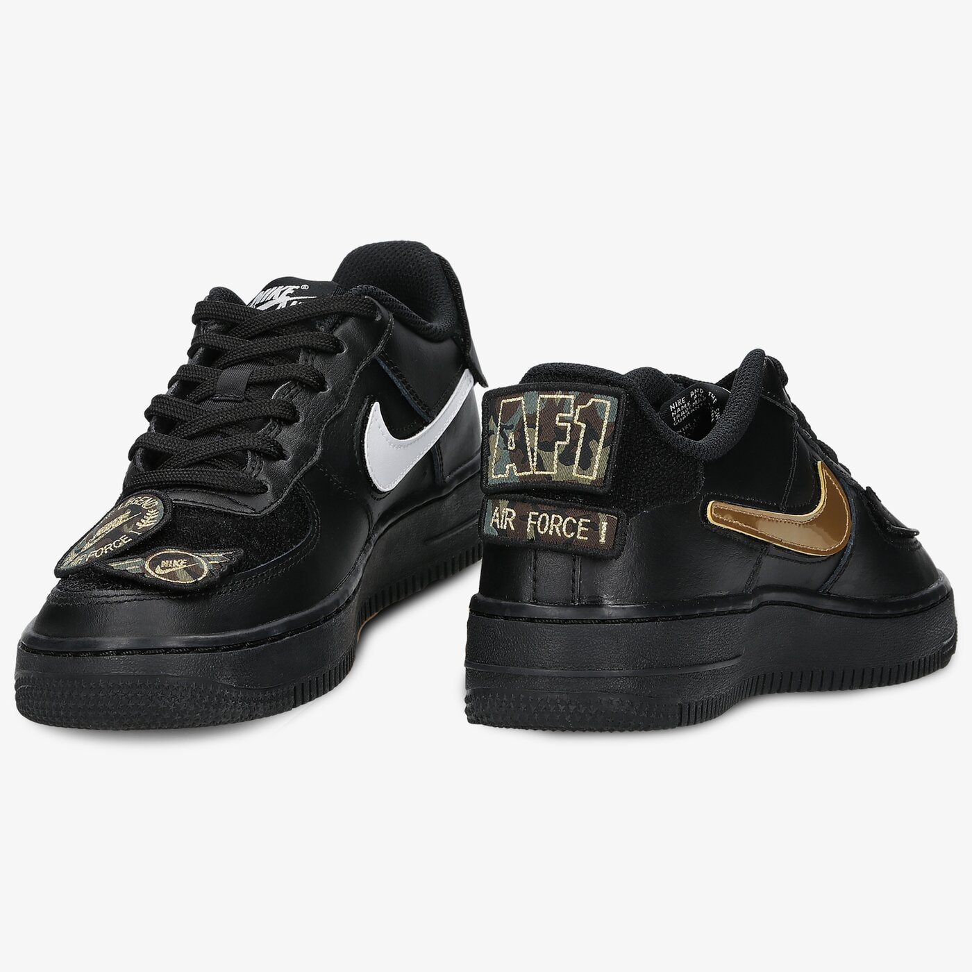 Детски маратонки NIKE AIR FORCE 1/1 db2812-001 цвят черен