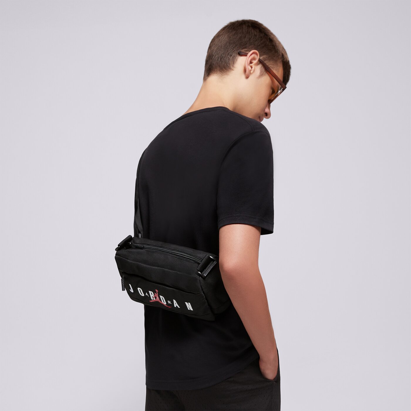 Дамска чанта за кръст JORDAN ЧАНТА JAM HBR CROSSBODY BAG sm9031-023 цвят черен