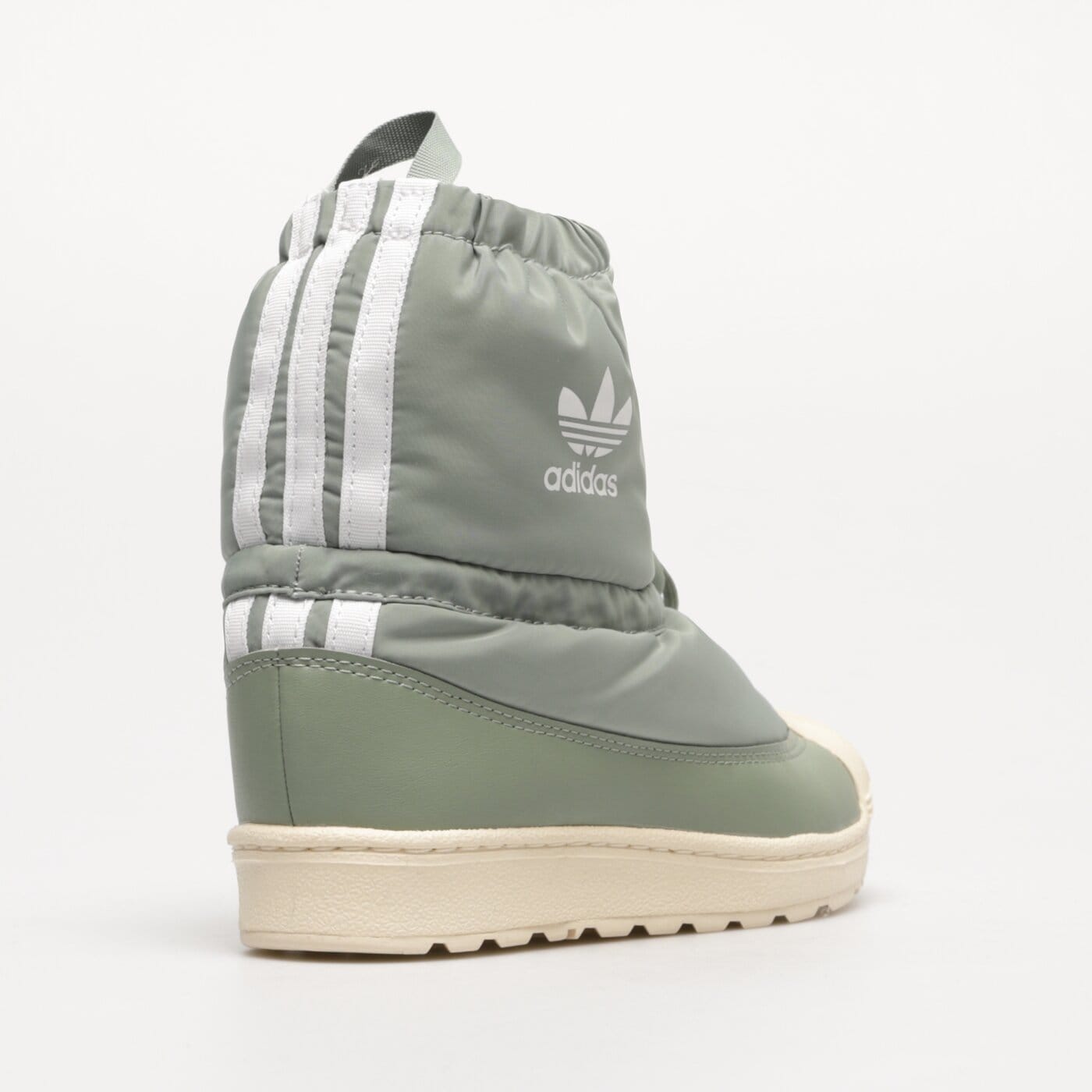 Детски зимни обувки ADIDAS SUPERSTAR 360 BOOT C ig5078 цвят зелен