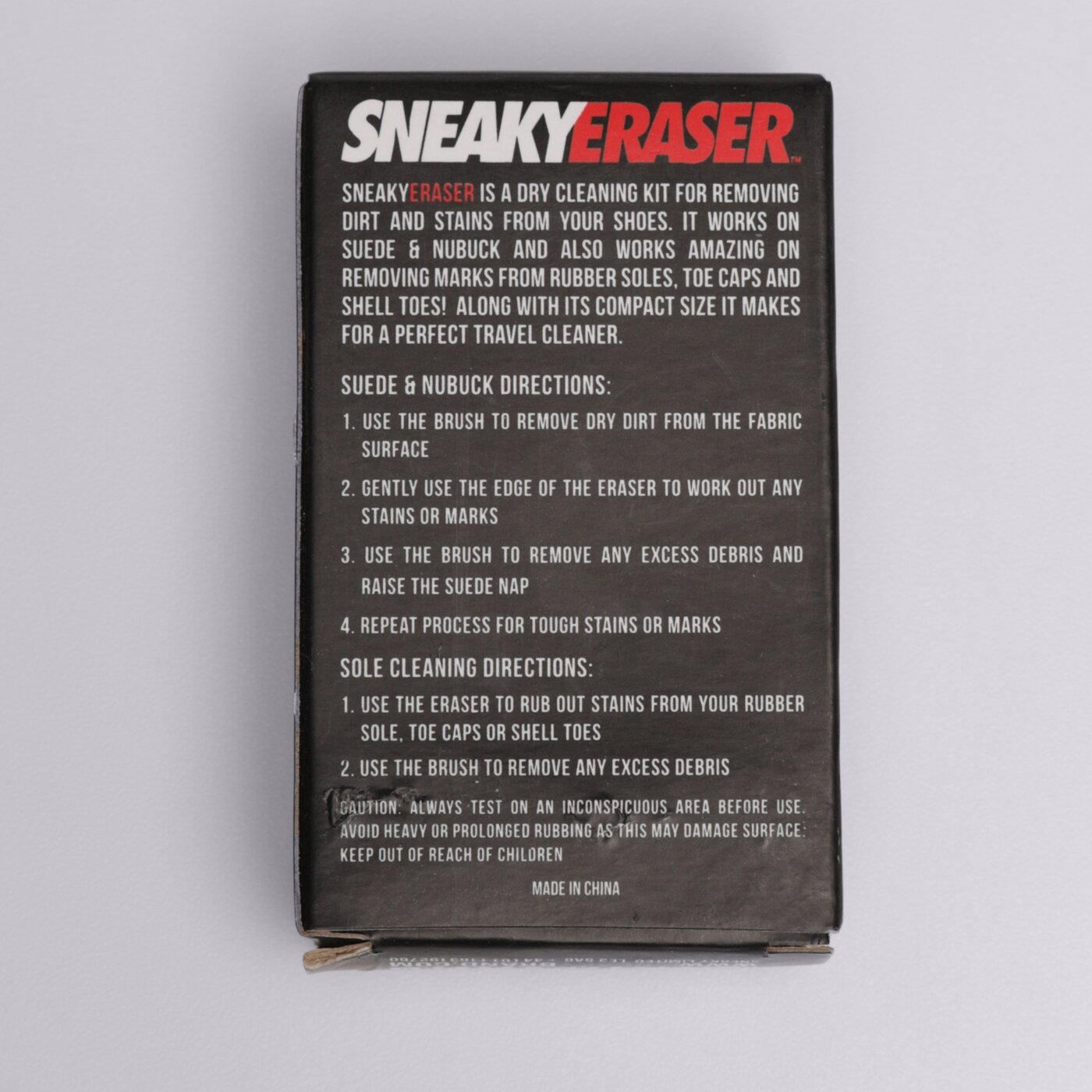  SNEAKY КОМПЛЕКТ ЗА ПОЧИСТВАНЕ SUEDE sneaky suede-0 цвят черен