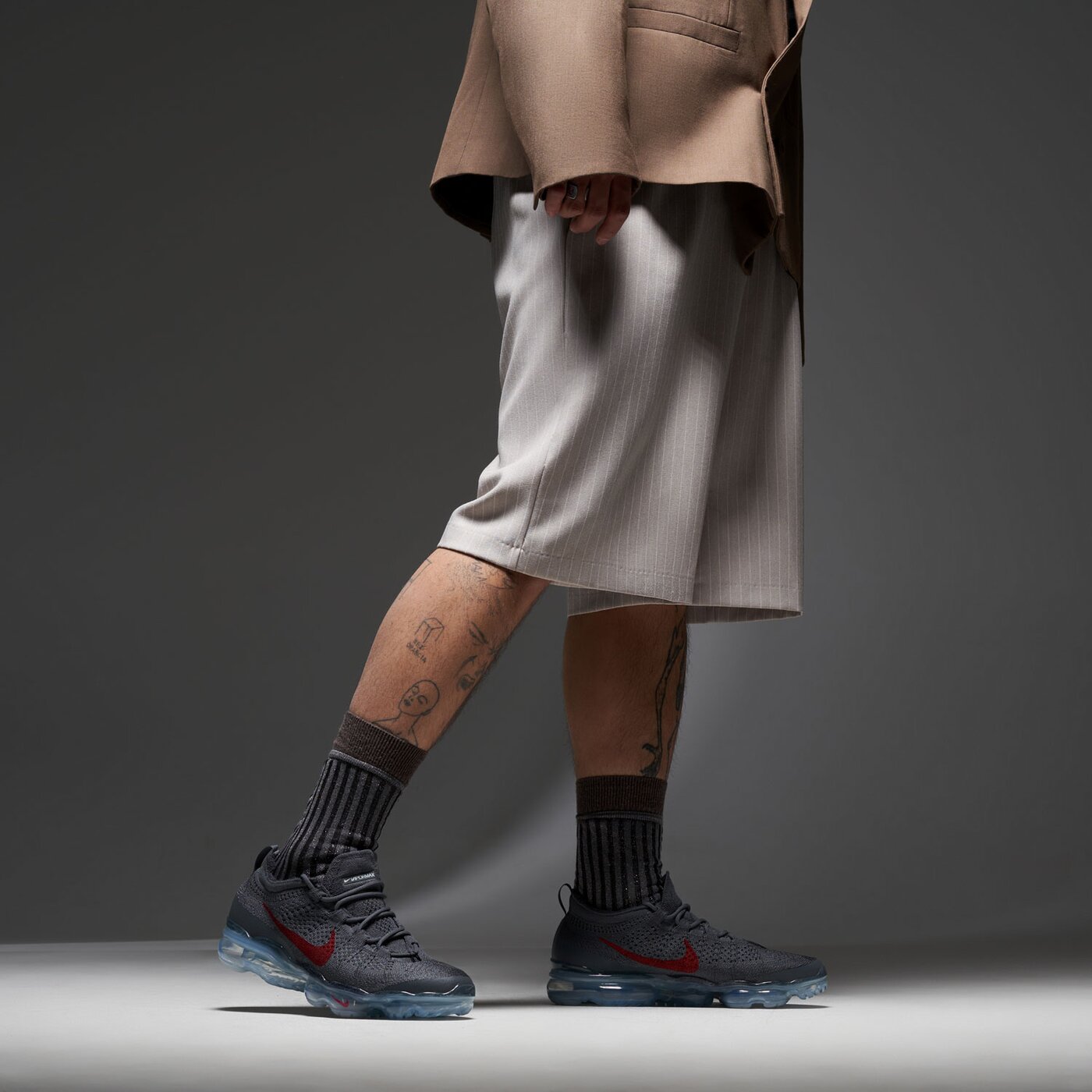 Мъжки маратонки NIKE AIR VAPORMAX 2023 FLYKNIT  dv1678-019 цвят сив