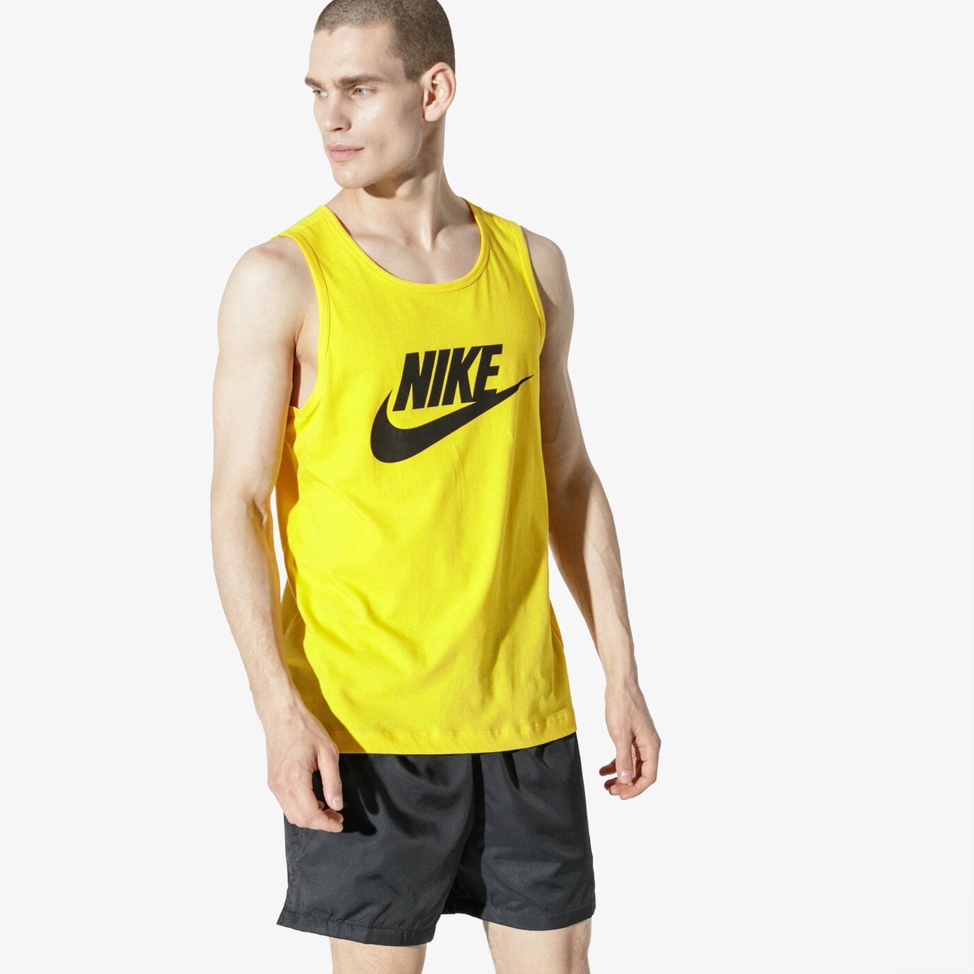 Мъжка тениска NIKE ПОТНИК M NSW ICON FUTURA ar4991-741 цвят жълт