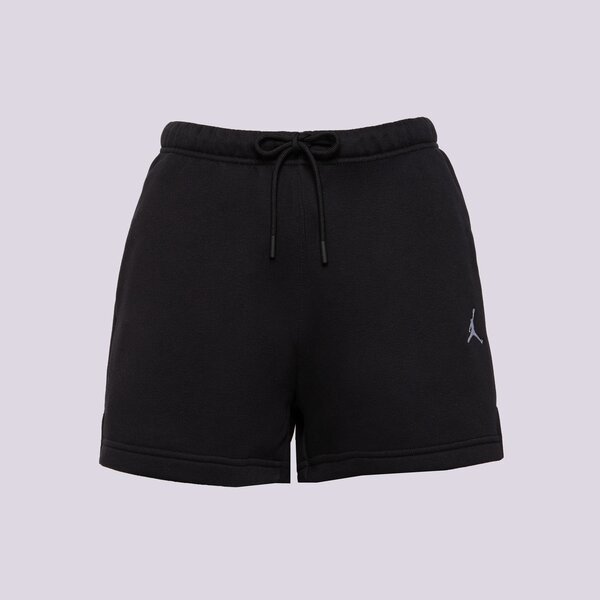 Дамски къси панталони JORDAN ШОРТИ W J BRKLN FLC SHORT 24 fv7080-010 цвят черен