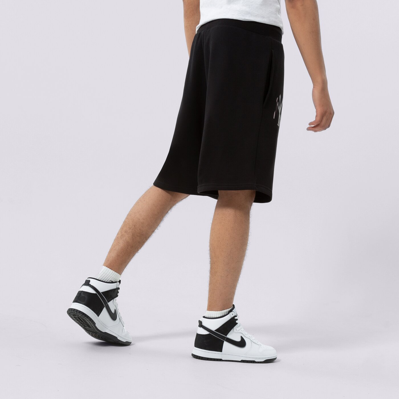 Мъжки къси панталони NEW ERA ШОРТИ MLB SEA INFILL TEAM NYY BLK 13083942 цвят черен