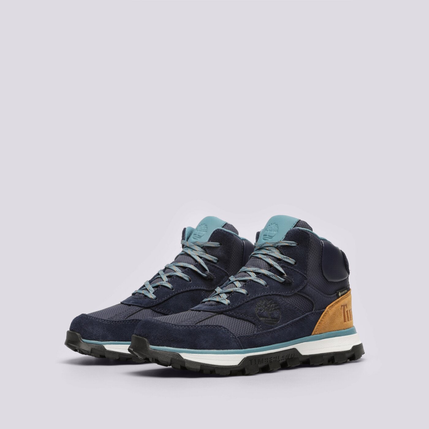 Детски зимни обувки TIMBERLAND TRAIL TREKKER MID GTX tb0a67u80191 цвят тъмносин