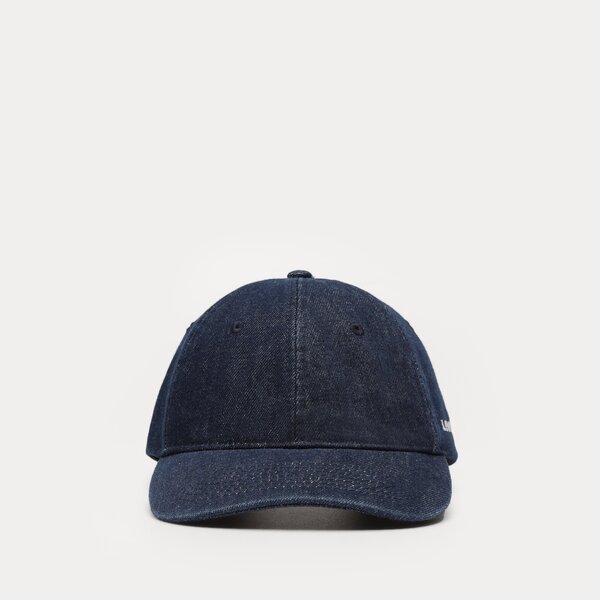 Дамска шапка с козирка LEVI'S ШАПКА ESSENTIAL CAP d75890004 цвят син