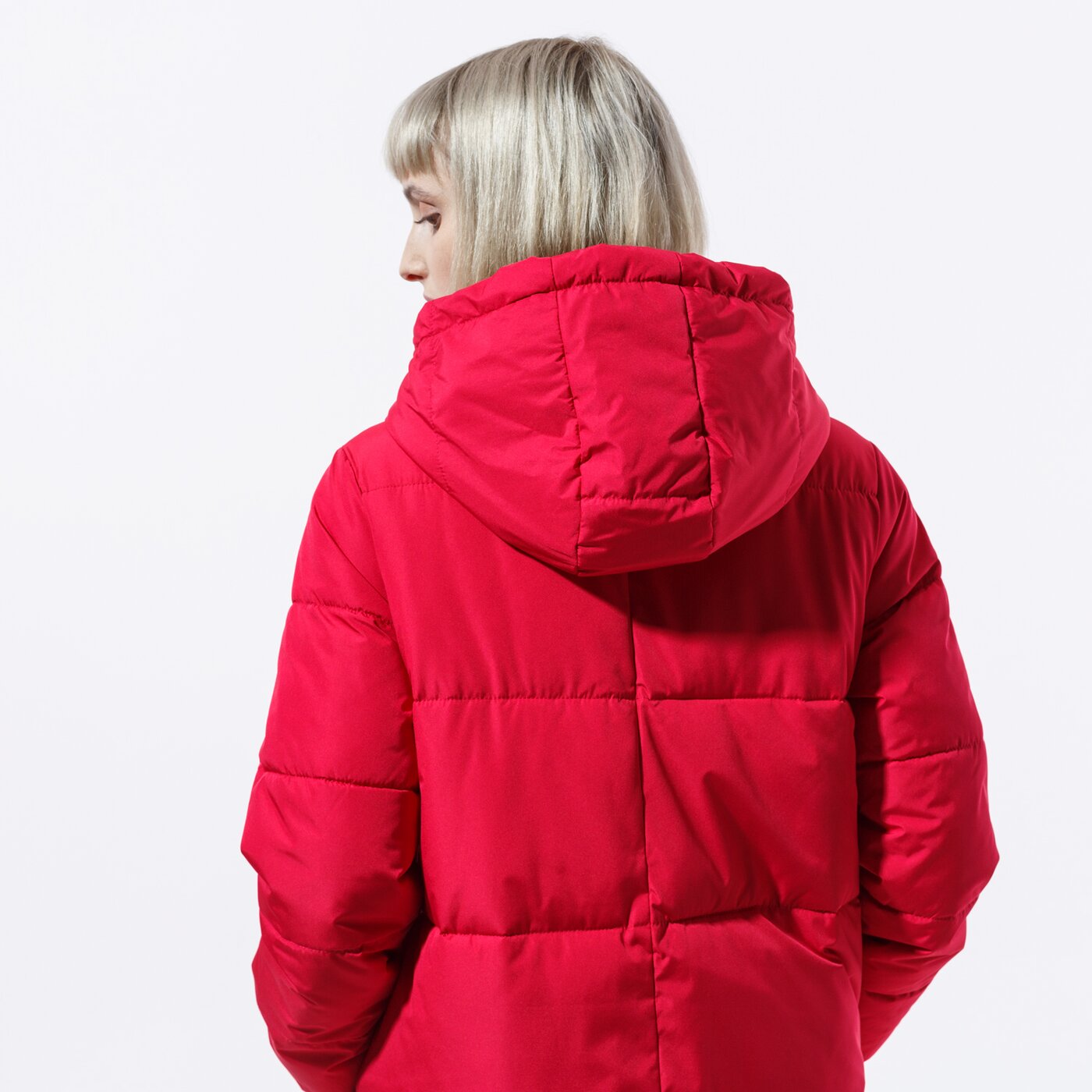 Дамско зимно яке CONFRONT ЯКЕ ЗИМНО SILVIA RED JKT cf39kud34001 цвят червен