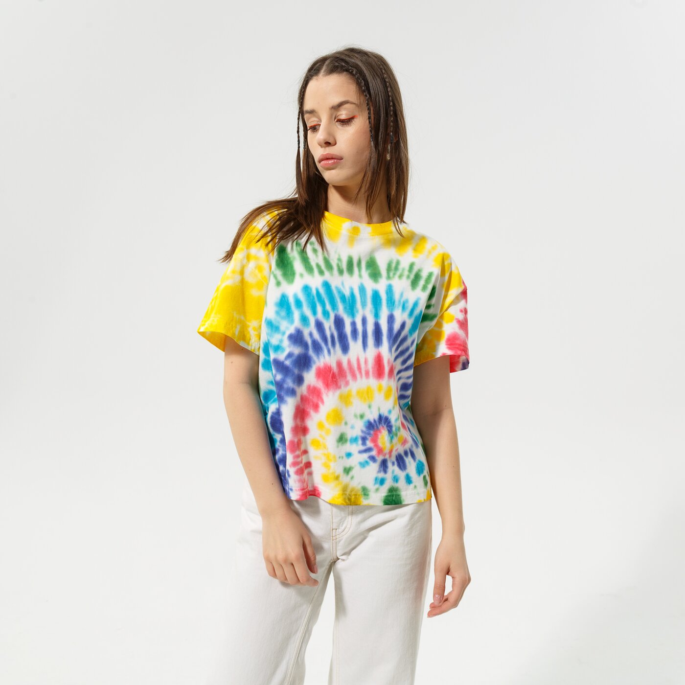 Дамска тениска CHAMPION ТЕНИСКА CREWNECK ТЕНИСКА 114994wl002 цвят многоцветен