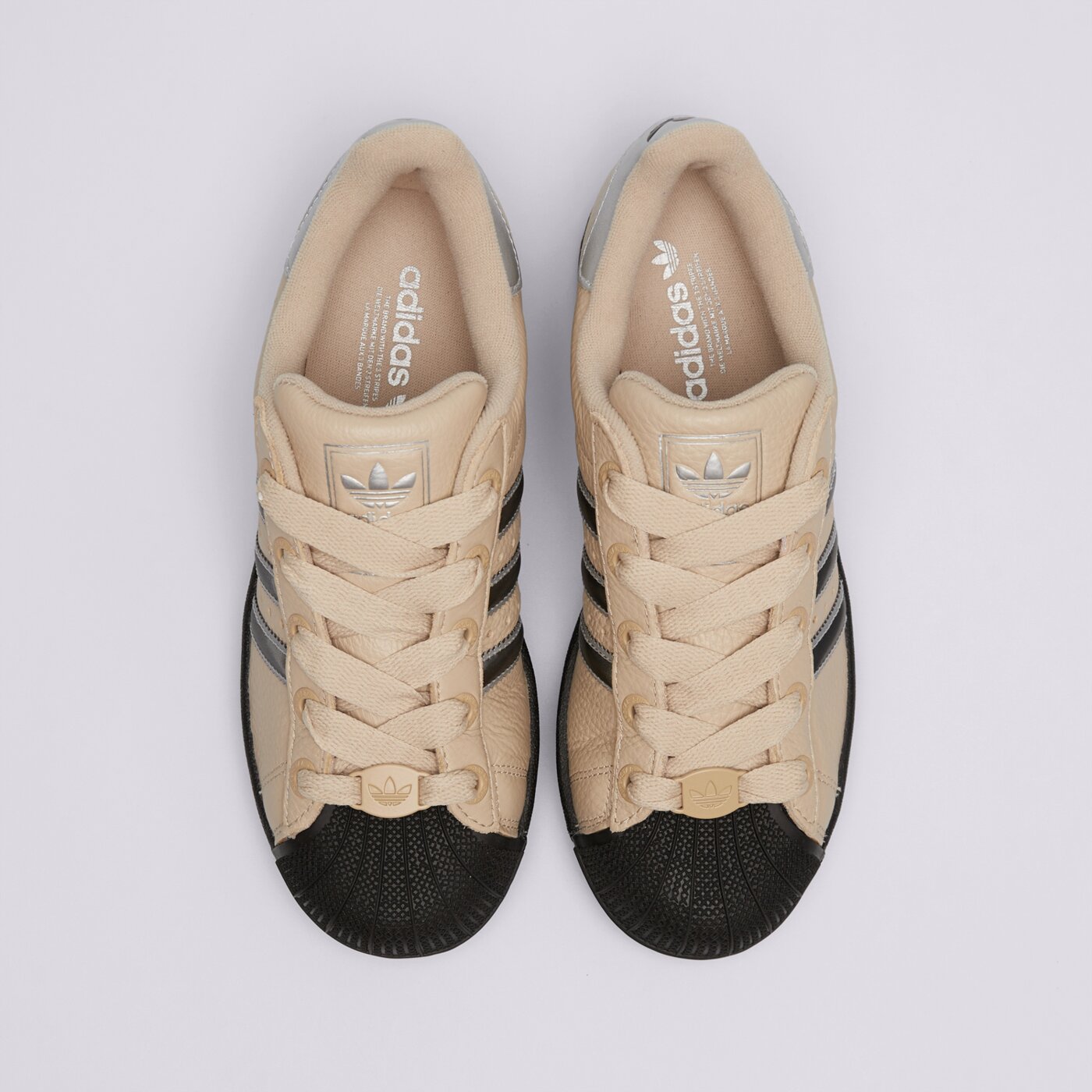 Дамски маратонки ADIDAS SUPERSTAR II W jr4234 цвят бежов